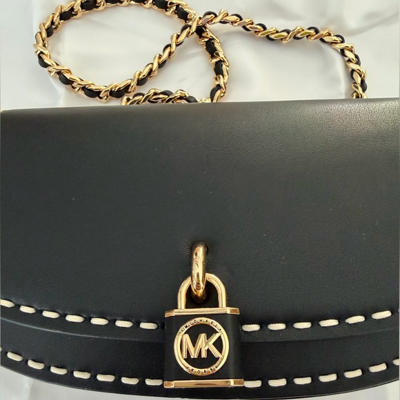 Michael Kors Mila Small Chain Sling Messenger Bag - Picture 2 of 7
